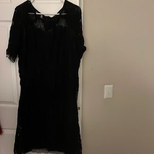 Chicwe lace dress with full sleeves